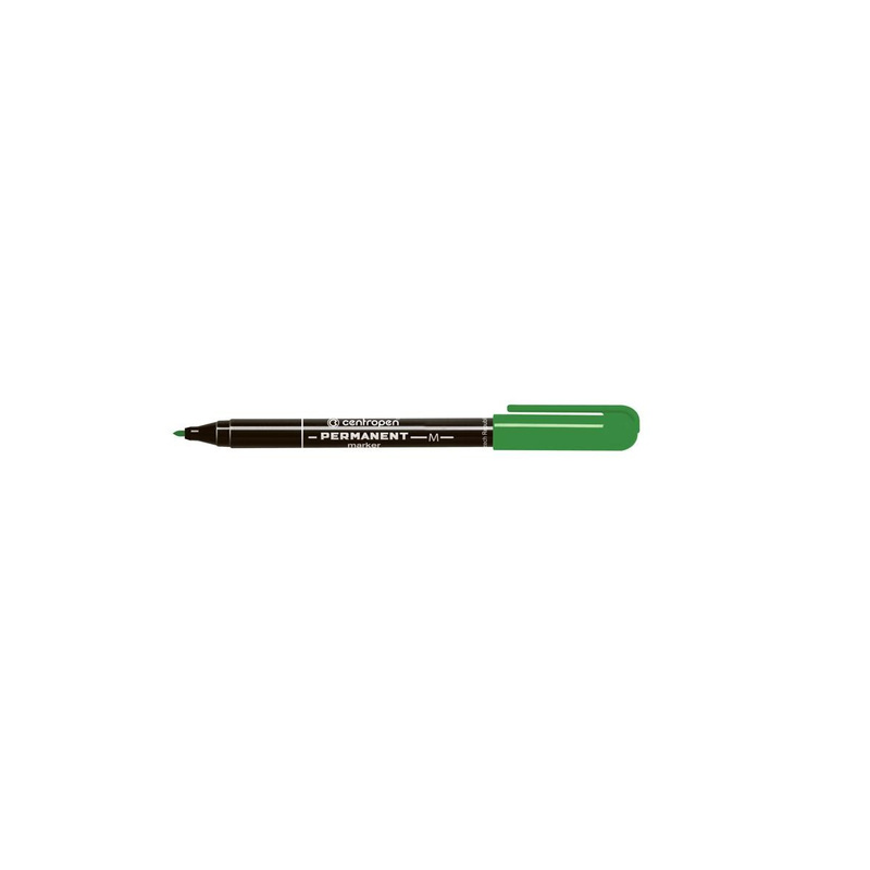 Маркер CENTROPEN перманентний 2846 1 мм зелений (2846.04)